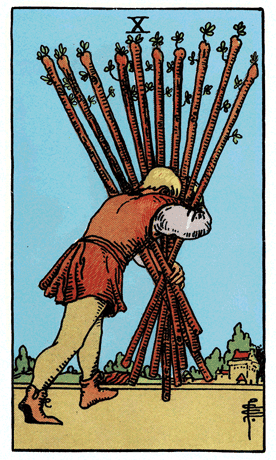 Ten of Wands